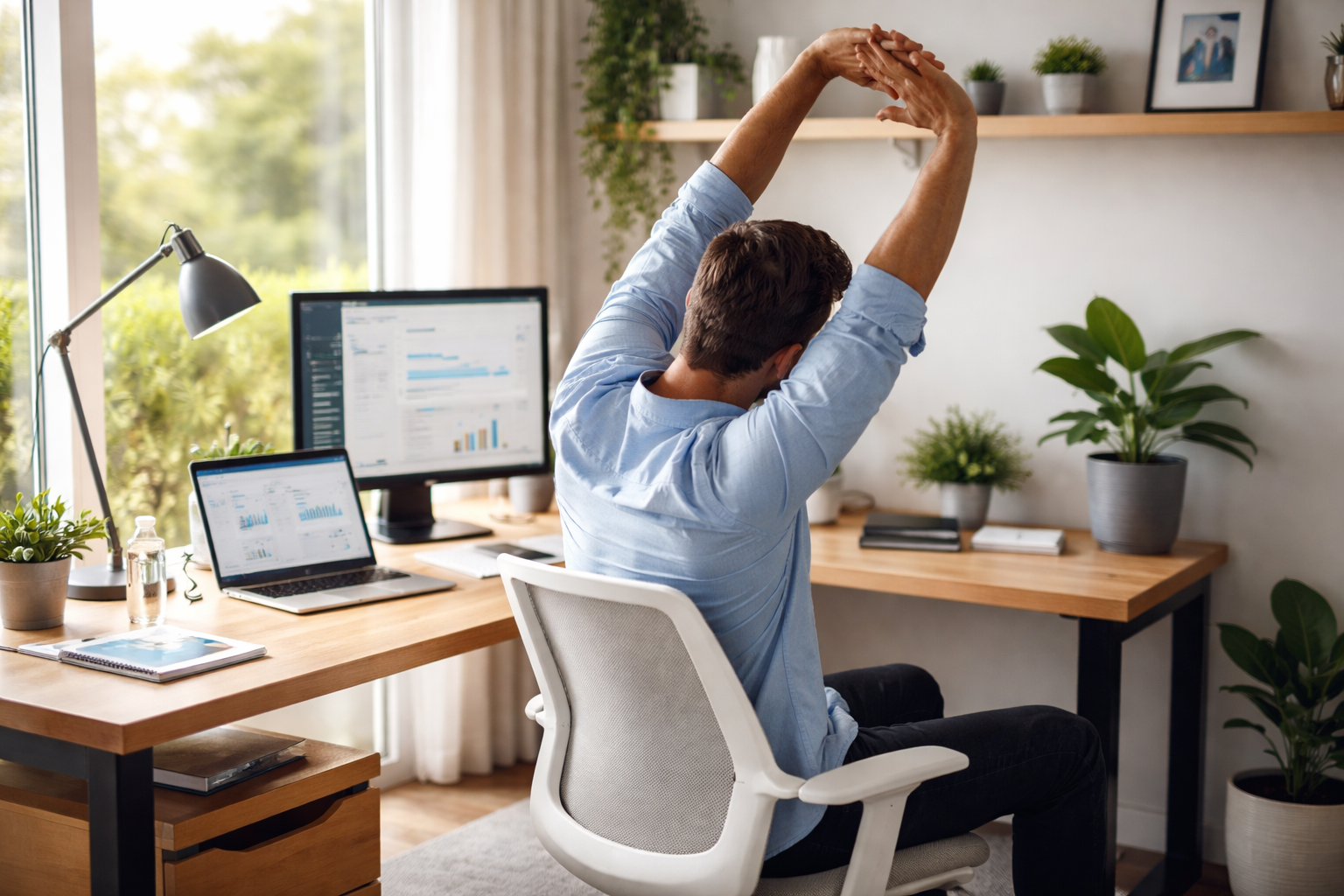 Say Goodbye to Stiffness: The Ultimate Desk Worker Stretching Guide